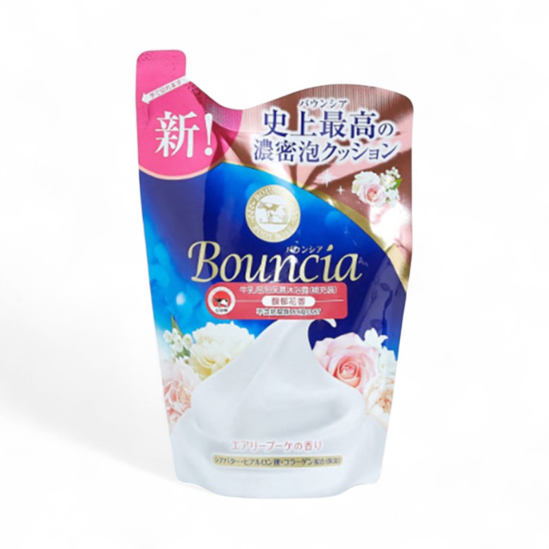 Cow Brand Soap Bouncia Airy Bouquet Body Soap 360ml Refill
