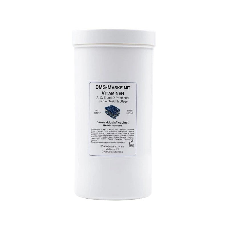 Dermaviduals DMS Maske Vitaminen Vitamin Mask 500ml (Salon Pro Size)