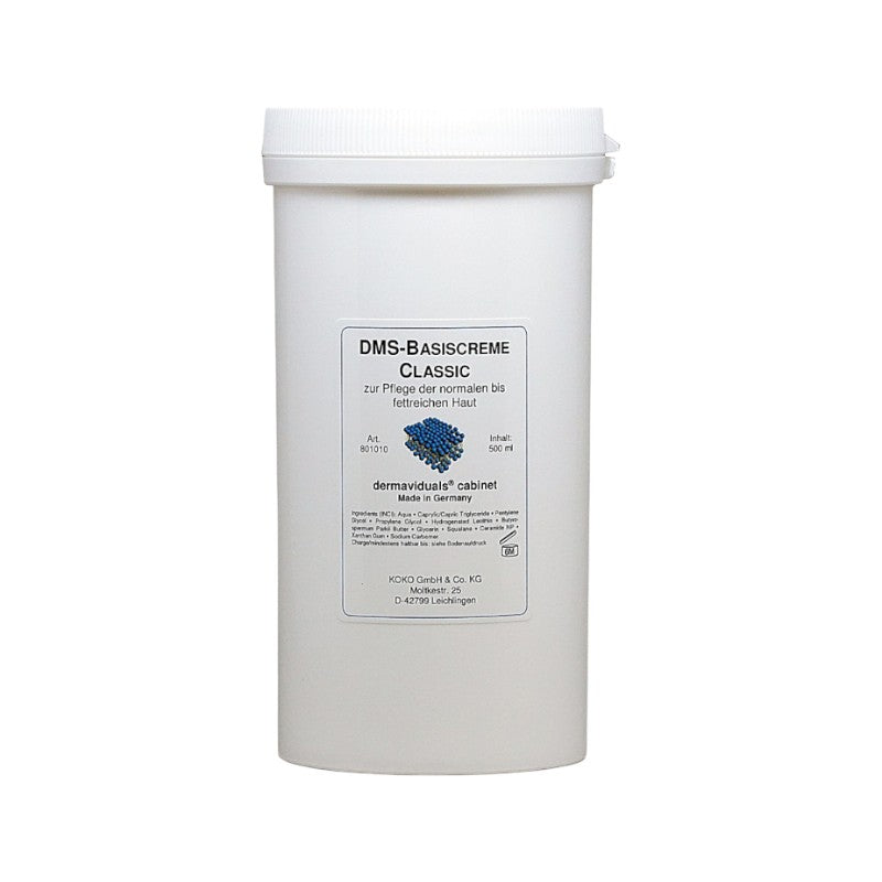 Dermaviduals DMS Basiscreme Classic 500ml (Salon Pro Size)