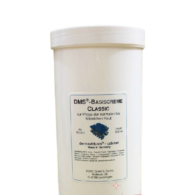 Dermaviduals DMS Basiscreme - Classic 500ml (Salon Pro Size)
