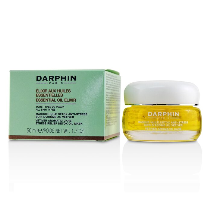 Darphin Essential Oil Elixir Vetiver Aromatic Care Stress Relief Detox Oil Mask 08281/D8A4 50ml/1.7oz