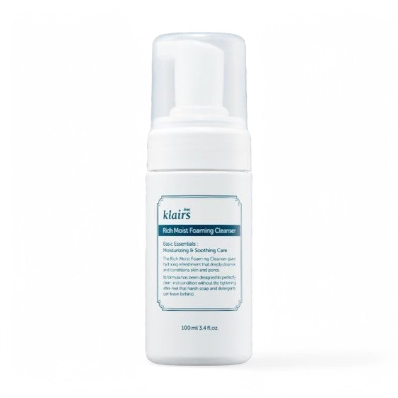 Dear, Klairs Rich Moist Foaming Cleanser (Renewal) 100ml