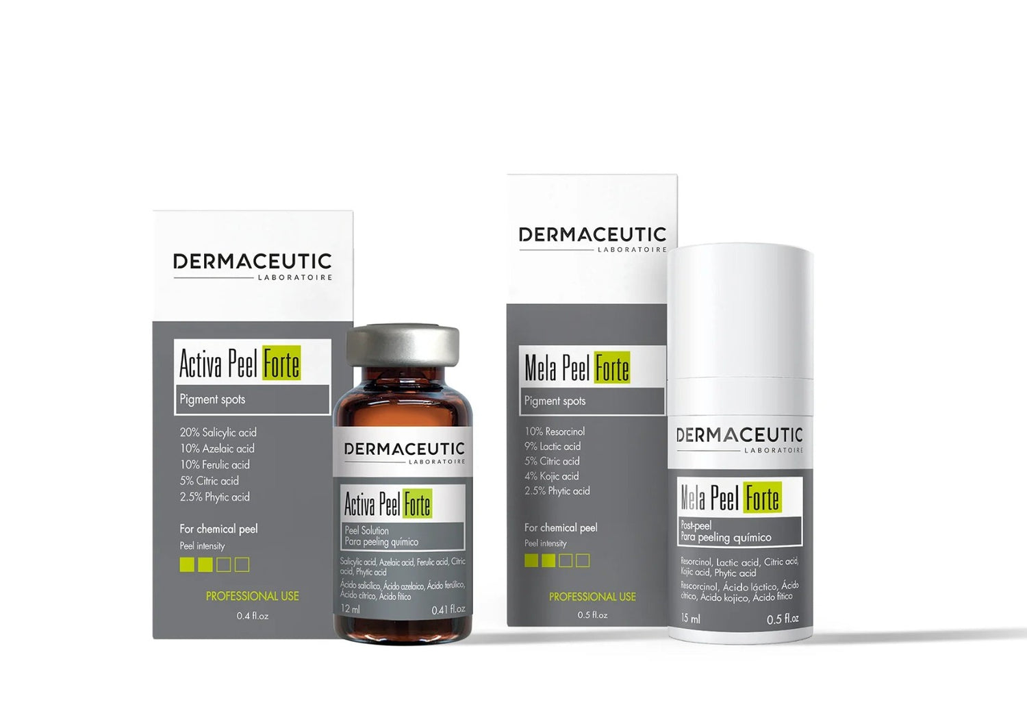 Dermaceutic Activa &amp; Mela Peel Forte 6-8 Treatment