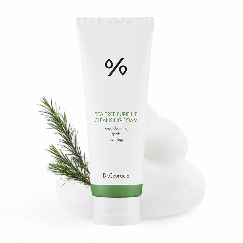 Dr. Ceuracle Tea Tree Purifine Cleansing Foam Renewed Version - 150g