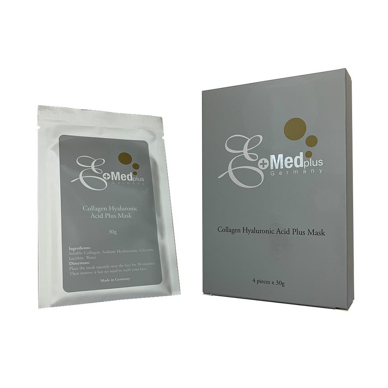 E+Med Plus Collagen Hyaluronic Acid Plus Mask 4pcs/box