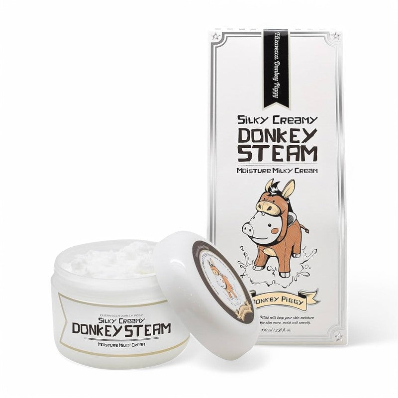 Elizavecca Silky Creamy Donkey Steam Moisture Milky Cream 100ml
