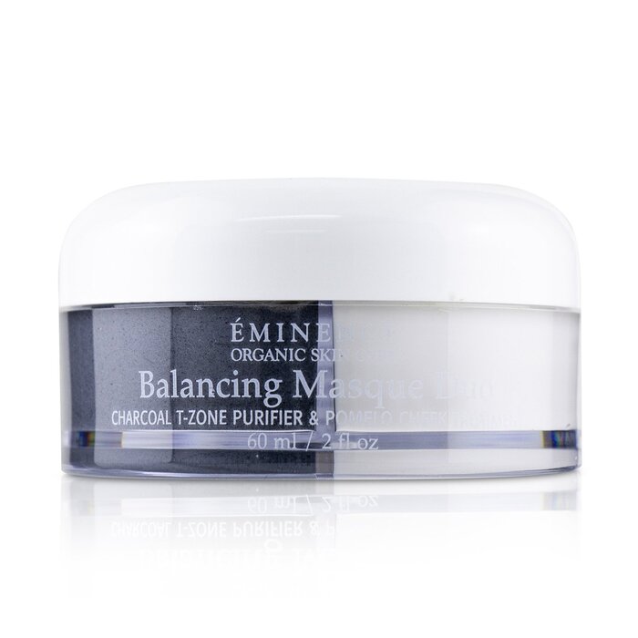 Eminence Balancing Masque Duo: Charcoal T-Zone Purifier &amp; Pomelo Cheek Treatment - For Combination Skin Types 2307 60ml / 2oz