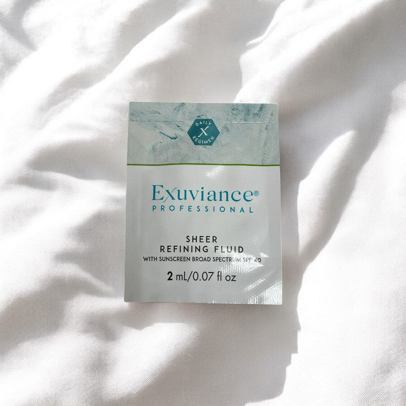 Exuviance Sheer Refining Fluid SPF 40 2ml (Sample) 10pcs