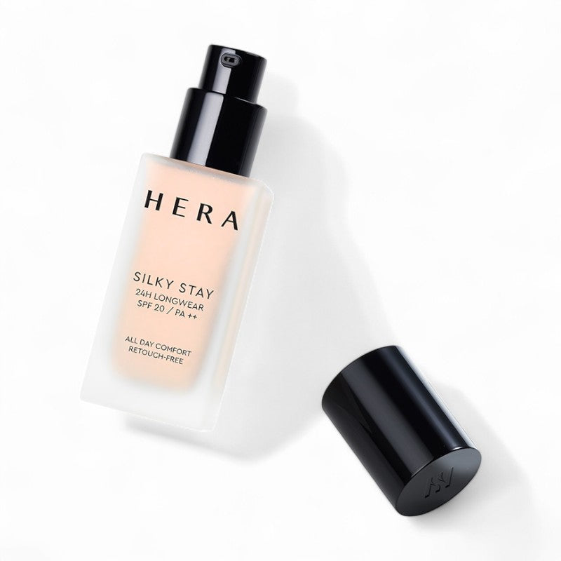 HERA Silky Stay 24H Longwear Foundation - 12 Colors 2023 Version -