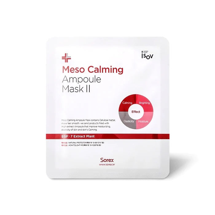 ISOV Meso Calming Ampoule Mask II 30g x 10ea