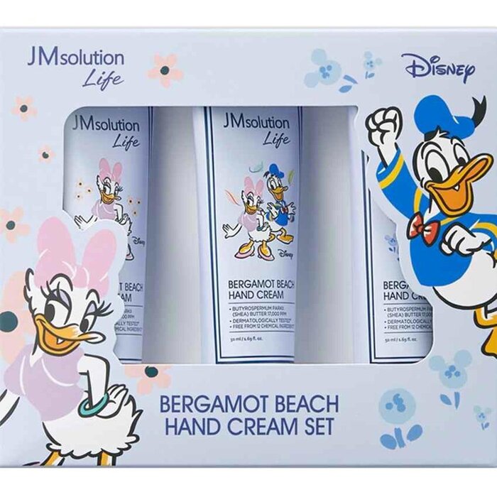 JM Solution Disney Donold Duck Bergamot Beach Hand Cream Set 50ml x 3