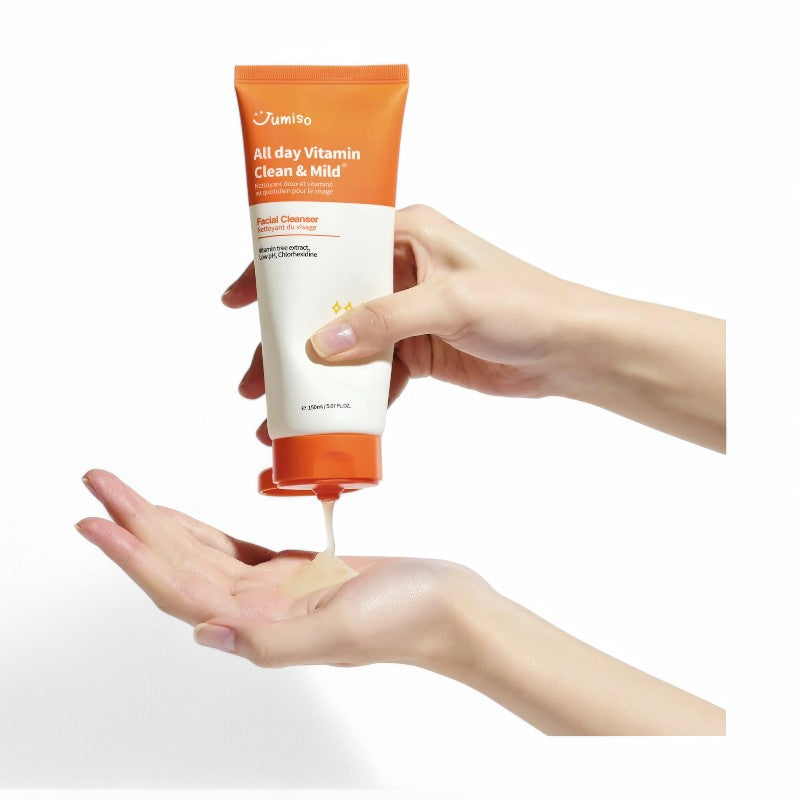 JUMISO All Day Vitamin Clean &amp; Mild Facial Cleanser 2024 Version - 150ml
