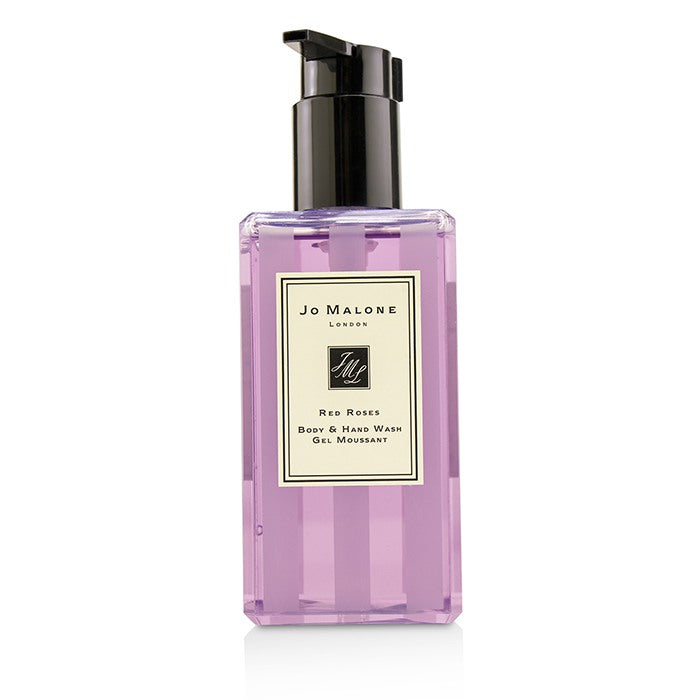 Jo Malone Red Roses Body &amp; Hand Wash (With Pump) (With Gift Box and tissue paper) W1K3BQ 250ml/8.5oz