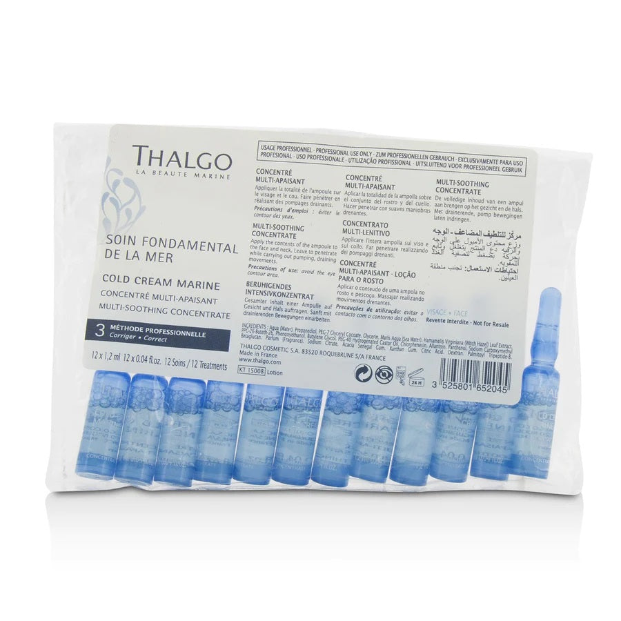 Thalgo (Discounted Price For 2Pcs) Multi-Soothing Concentrate 1.2ml x 12