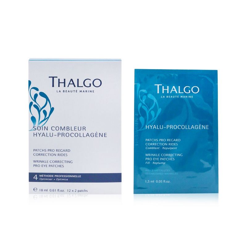 Thalgo Hyalu-ProCollagene Wrinkle Correcting Eye Pro Patches 2pc x 12