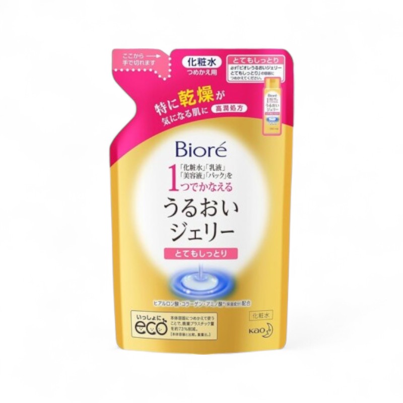 Kao Biore Moisture Jelly Very Moist - 160ml Refill