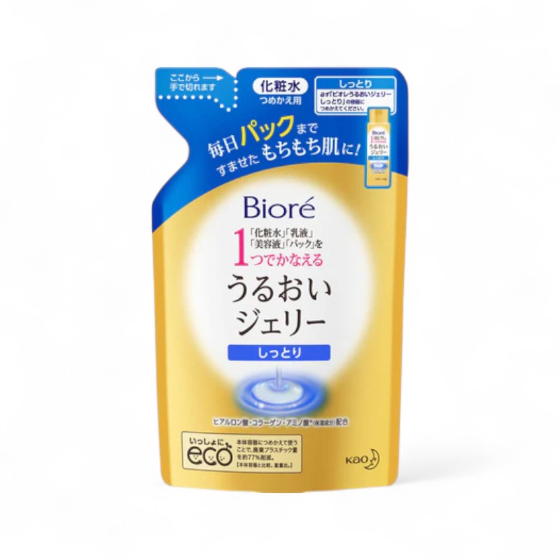 Kao Biore Moisture Jelly Moist - 160ml Refill