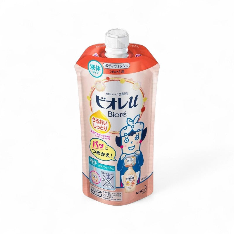 Kao Biore U Body Soap Floral - 340ml Refill