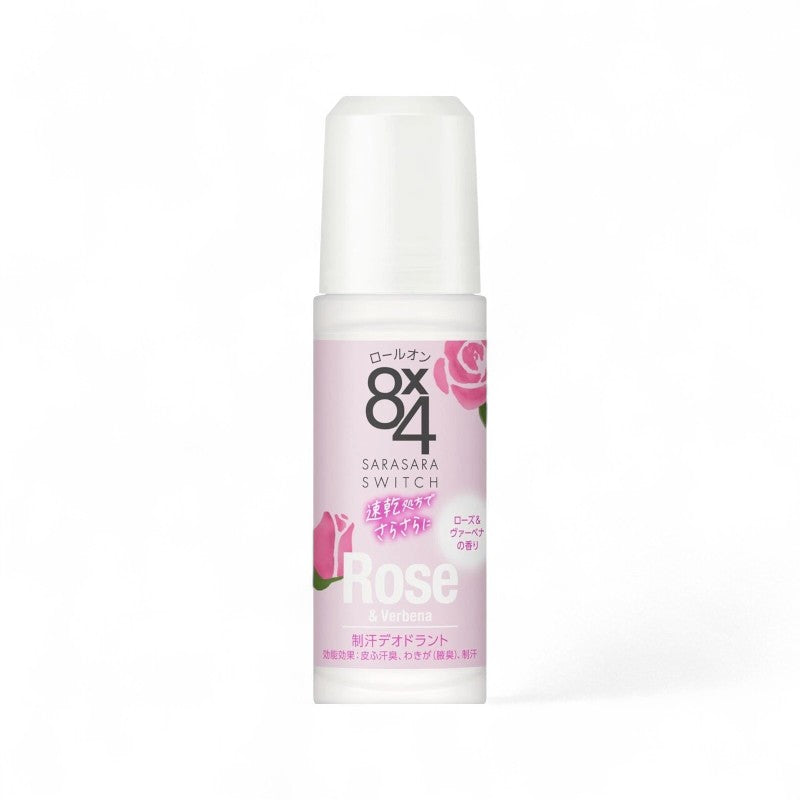 Kao 8 x 4 Aroma Switch Roll On Rose &amp; Verbena - 45ml