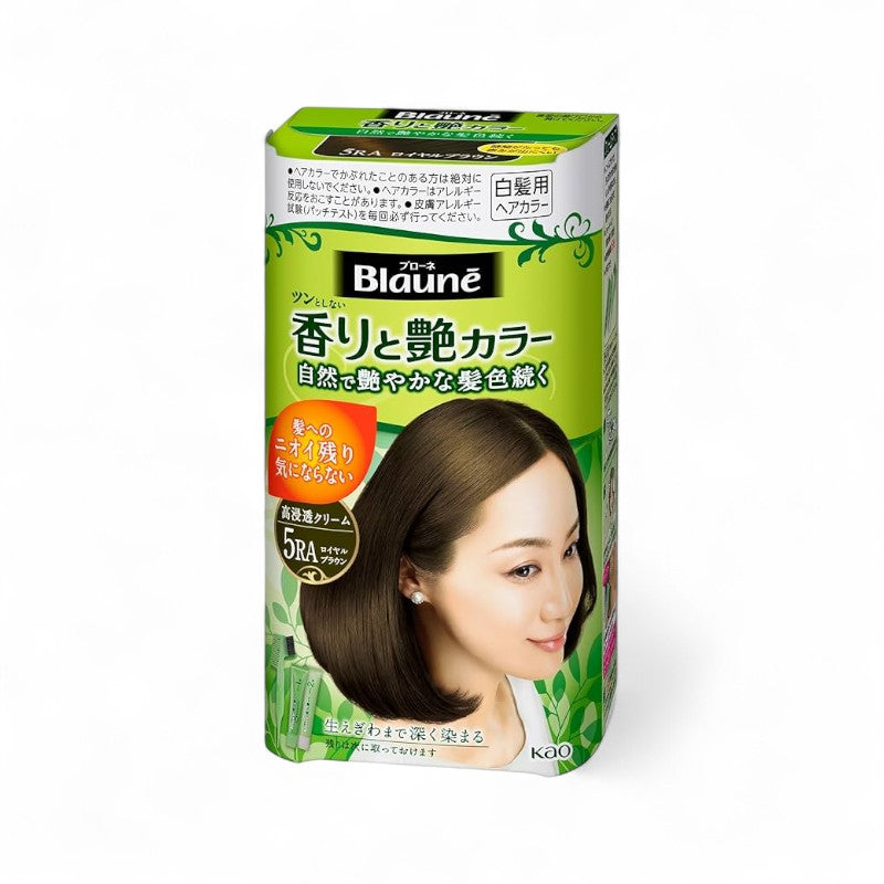 Kao Blaune Aroma & Gloss Hair Color Cream 5RA Royal Brown