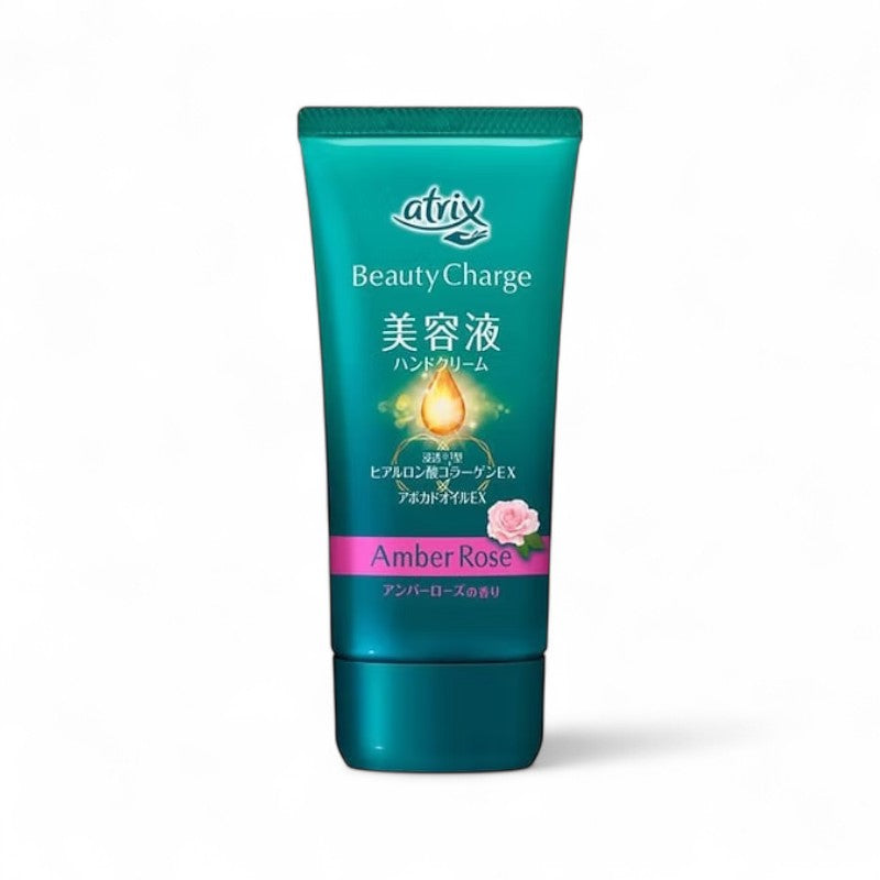 Kao Atrix Beauty Charge Hand Cream Amber Rose - 80g