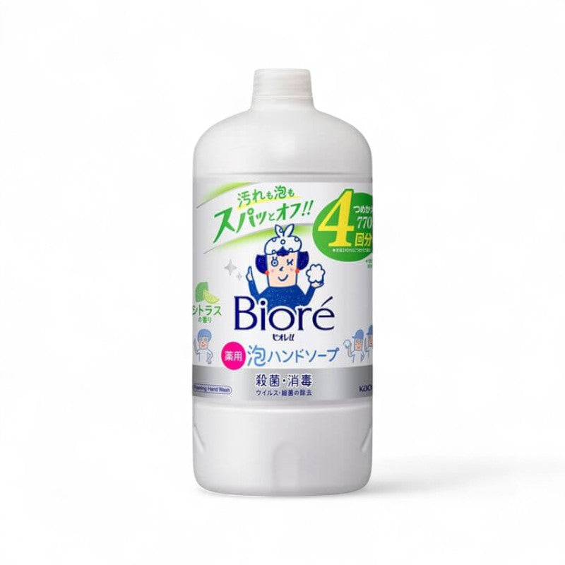 Kao Biore U Foaming Hand Wash Citrus - 770ml Refill