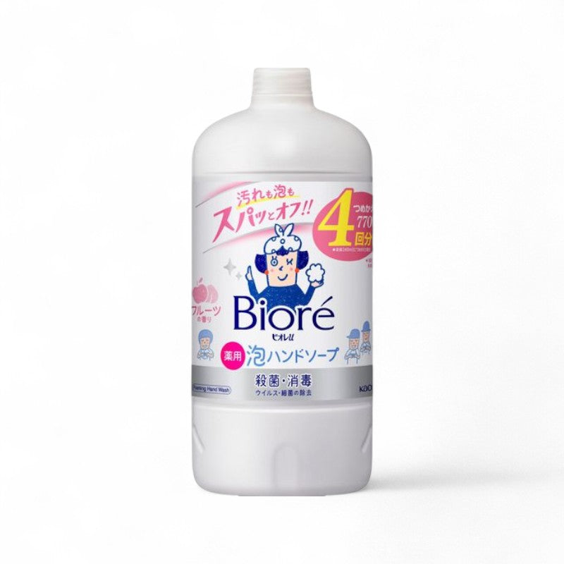 Kao Biore U Foaming Hand Wash Fruit - 770ml Refill