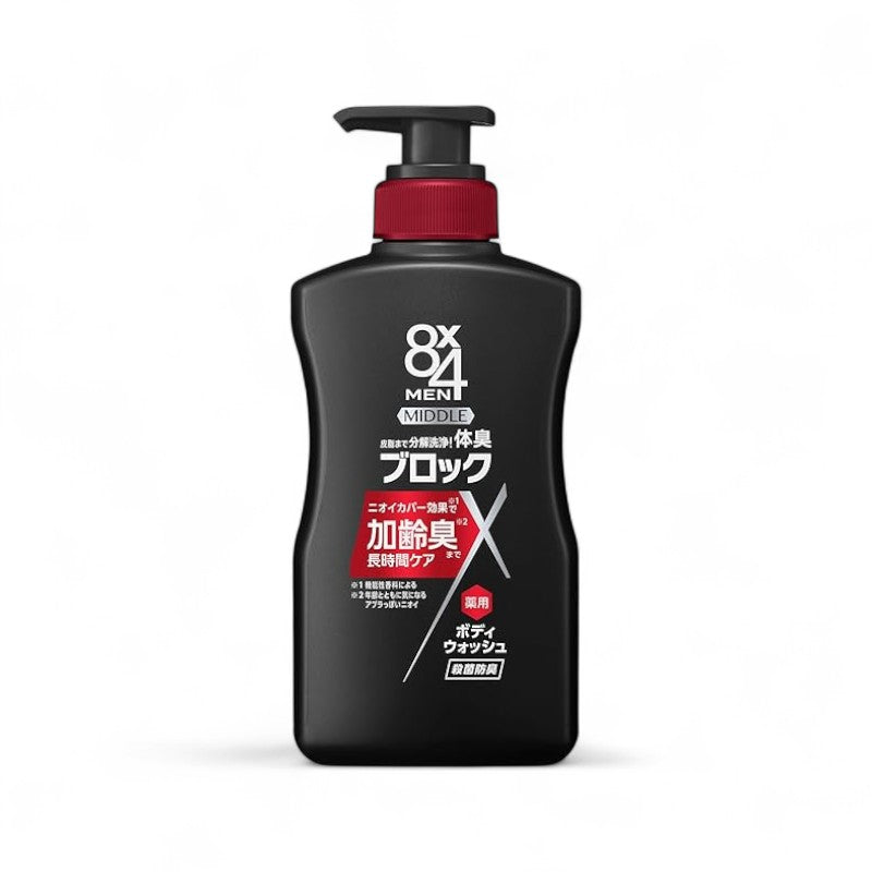 Kao 8 x 4 Men Middle Body Wash 400ml