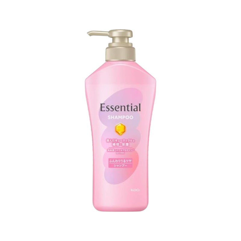 Kao Essential Soft &amp; Glossy Shampoo 450ml