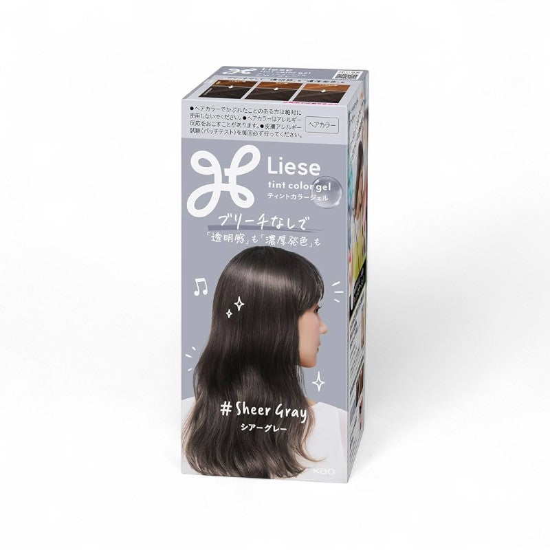 Kao Liese Tint Color Gel  Hair Color Sheer Gray - 191ml
