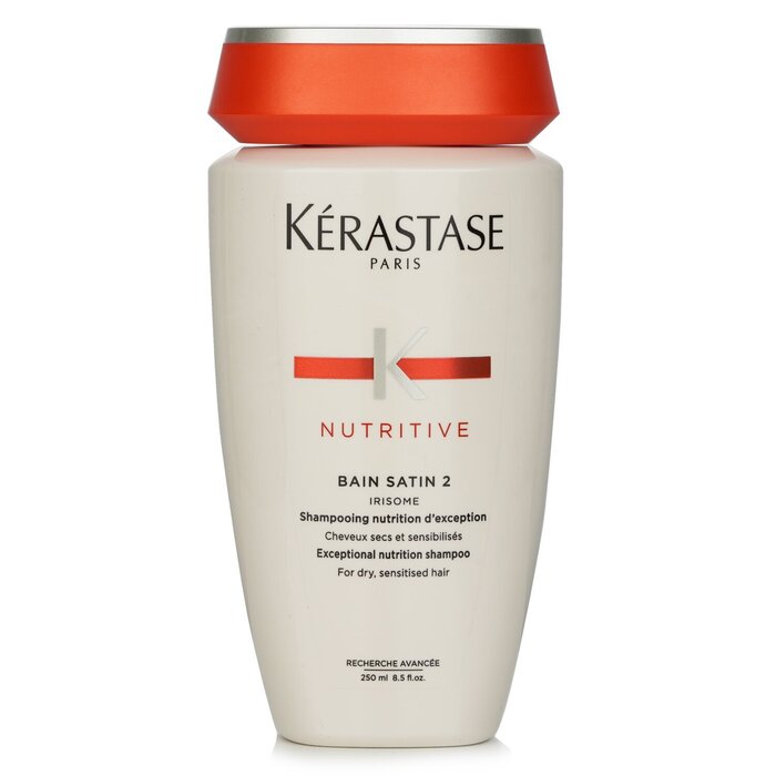 Kerastase Nutritive Bain Satin 2 Exceptional Nutrition Shampoo (For Dry, Sensitised Hair)   E1742300 250ml/8.5oz