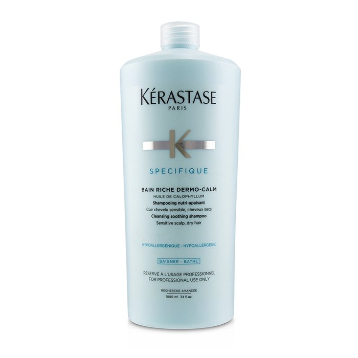 Kerastase Specifique Bain Riche Dermo-Calm 清潔舒緩洗髮精(敏感頭皮、乾性髮質)1000ml/34oz