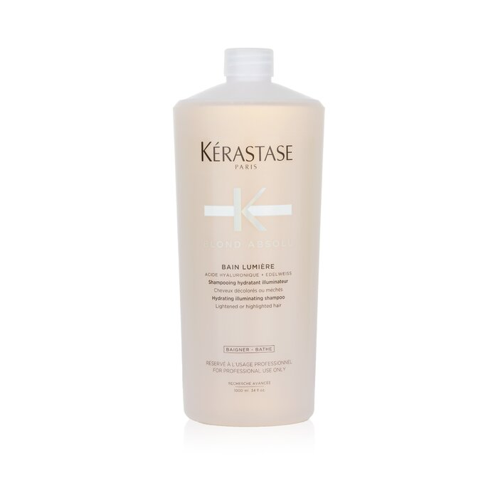 Kerastase Blond Absolu Bain Lumiere Hydrating Illuminating Shampoo (Lightened or Highlighted Hair)   E2920500 1000ml/34oz