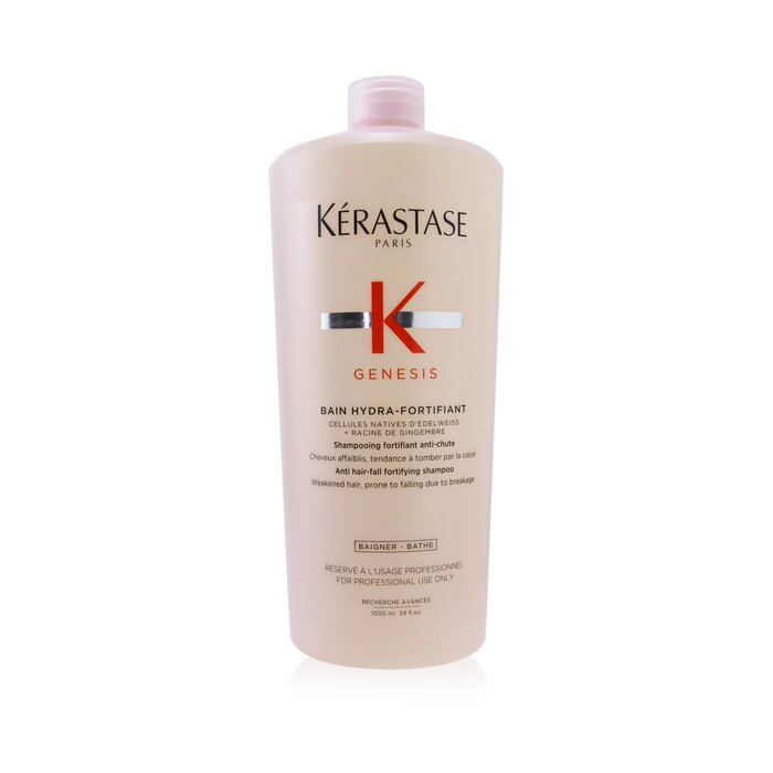 Kerastase Genesis Bain Hydra-Fortifiant Anti Hair-Fall Fortifying Shampoo (Weakened Hair, Prone To Falling Due To Breakage) 1000ml/34oz