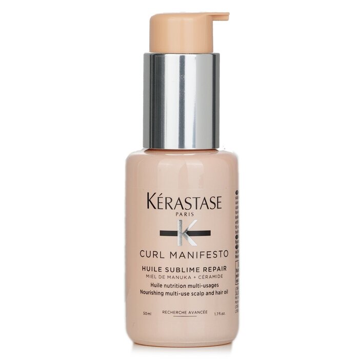 Kerastase Curl Manifesto Huile Sublime Repair Nourishing Multi-use Hair &amp; Scalp Oil (For Very Curly &amp; Coily Hair) 968701 50ml/1.7oz