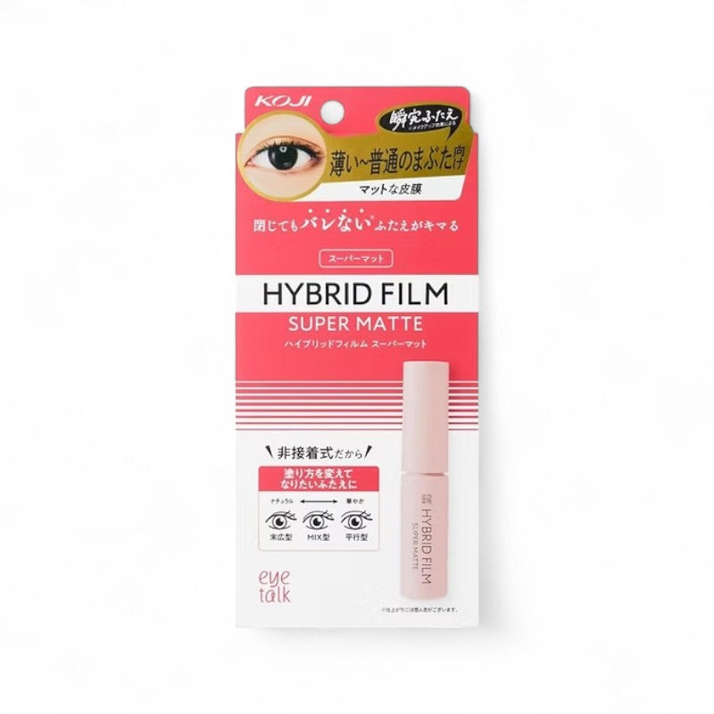 Koji Eyetalk Hybrid Film Super Matte Double Eyelid Glue Sheer Beige 4ml