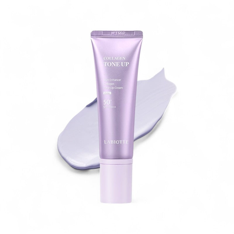 LABIOTTE Skin Enhancer Collagen Tone Up Cream - 3 Colors Violet