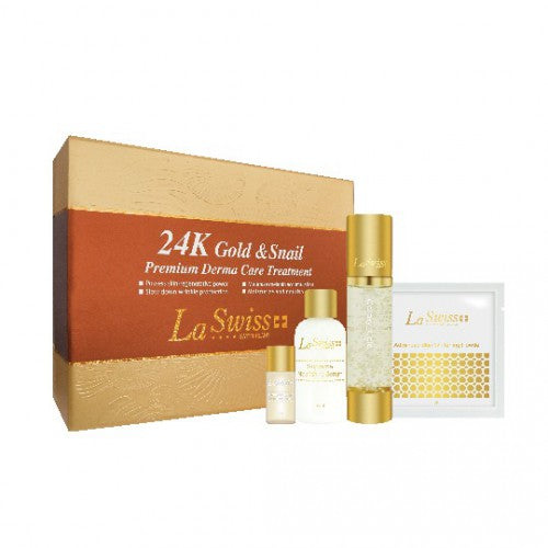 La Swiss 24K Gold &amp; Snail Premium Derma Care Treatment 6 Treatments