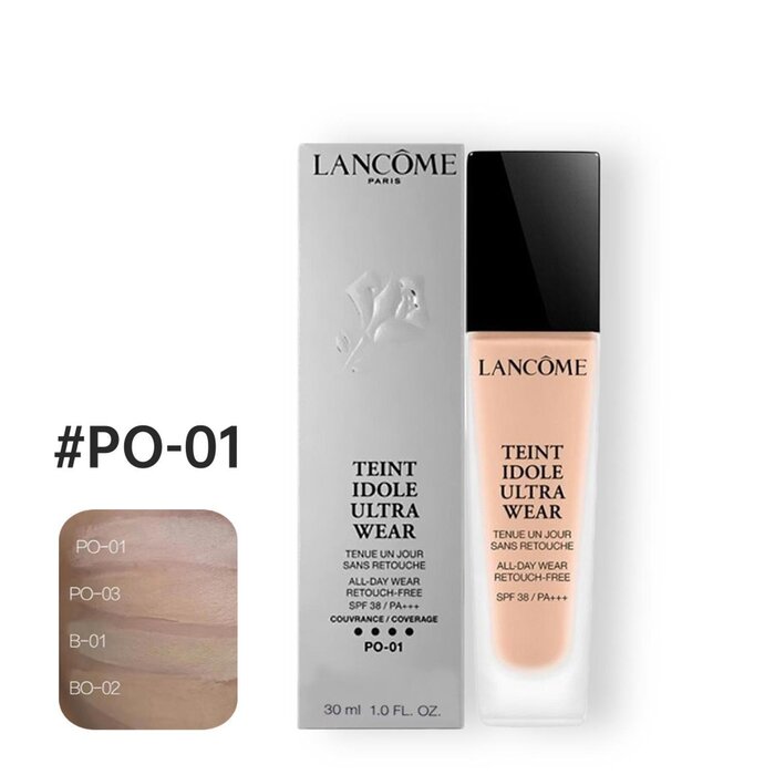 Lancome TEINT IDOLE ULTRA WEAR LIQUID FOUNDATION  (PO 01) 30ml