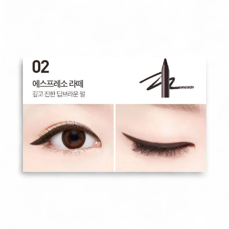 MACQUEEN The Big Waterproof Pencil Gel Liner - 10 Colors 