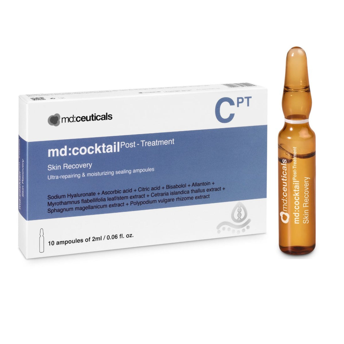 md:ceuticals md:cocktailPost-Treatment Skin Recovery  2ml x 10