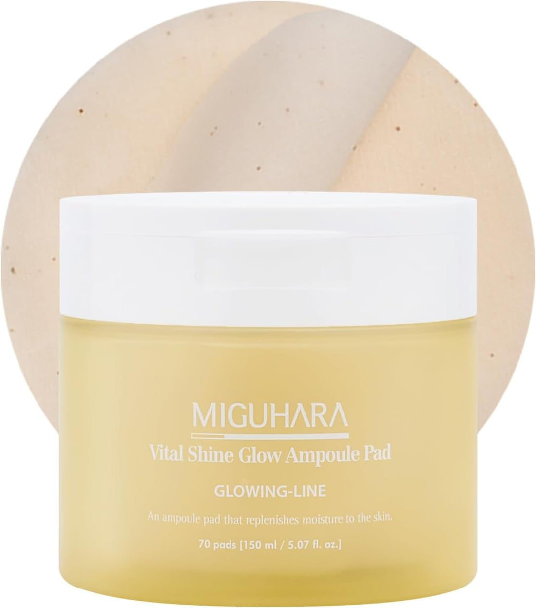 MIGUHARA Vital Shine Glow Ampoule Pad 70 Pads