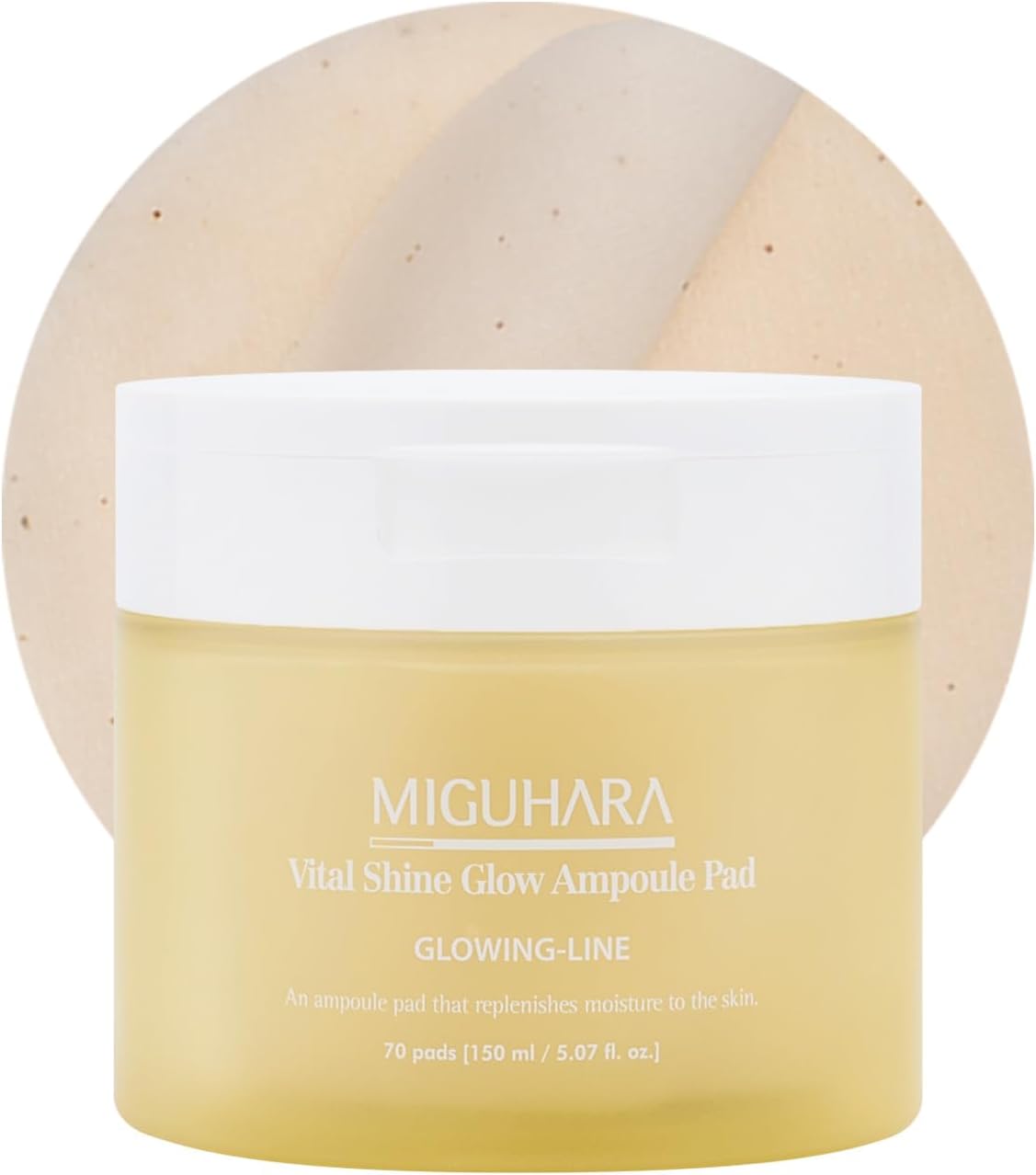 MIGUHARA Vital Shine Glow Ampoule Pad 70 Pads