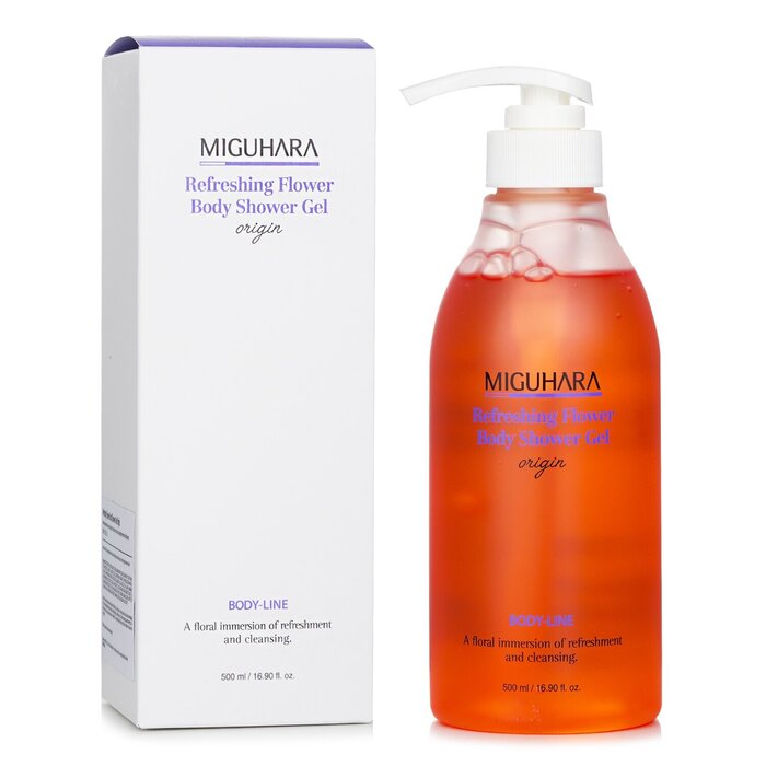 MIGUHARA Refreshing Flower Body Shower Gel Origin 735858 500ml/16.9oz