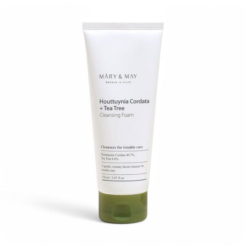Mary&amp;May Houttuynia Cordata + Tea Tree Cleansing Foam 150ml