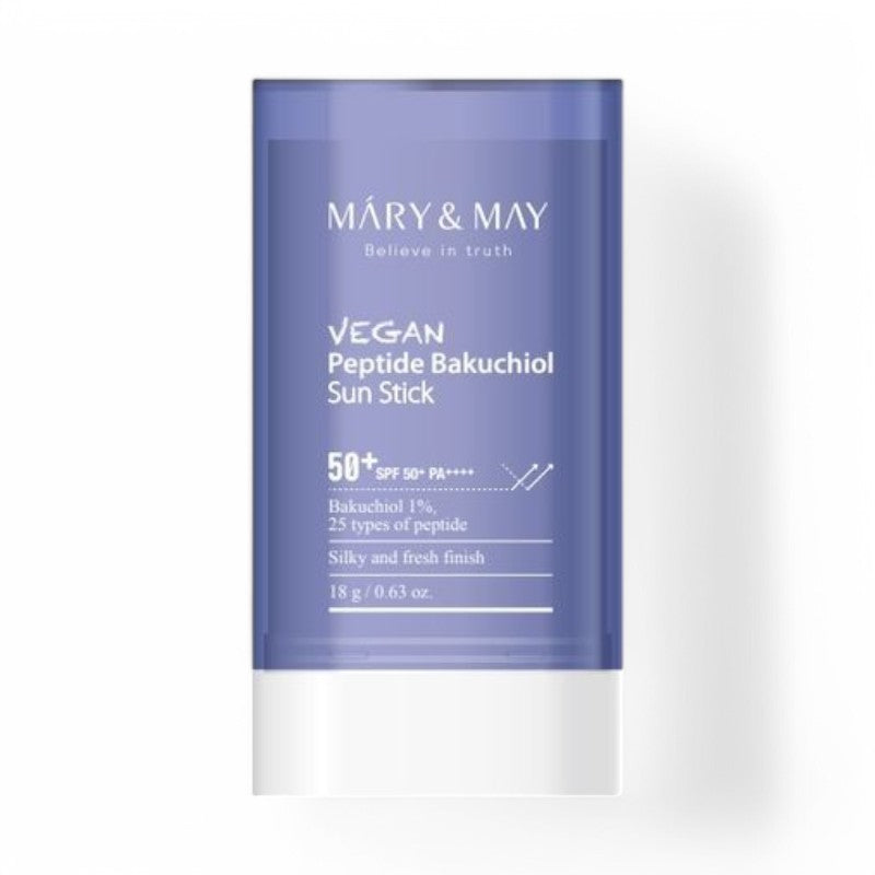 Mary&amp;May Vegan Peptide Bakuchiol Sun Stick 18g
