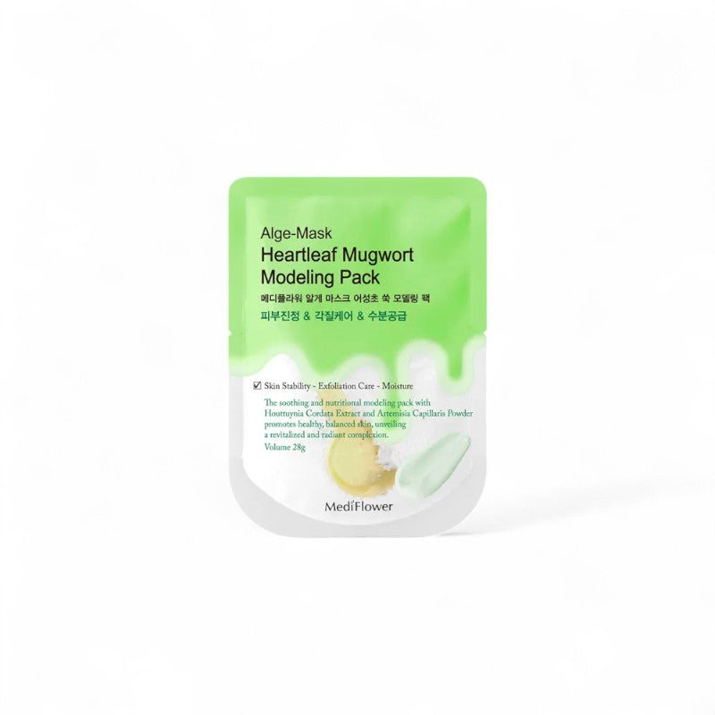 MediFlower Alge-Mask Modeling Pack 1pc - 4 Types Hearleaf Mugwort 28g