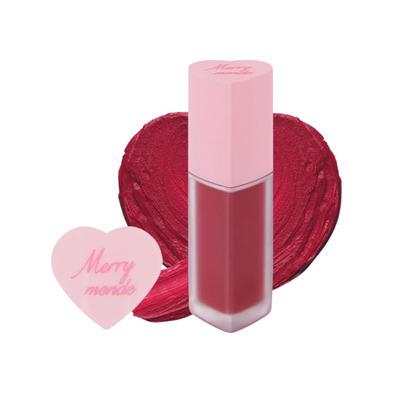 Merry monde Cherry Heart Mega Tint - 6 Colors Berry Cherry