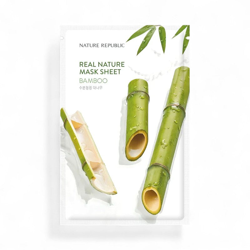 NATURE REPUBLIC Real Nature Mask Sheet - 14 Types Bamboo
