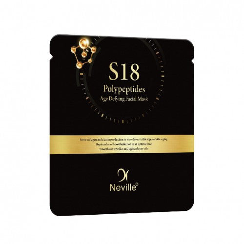 Neville Derma Lab EX S18 Polypeptides Age Defying Facial Mask 35g x 10Pcs